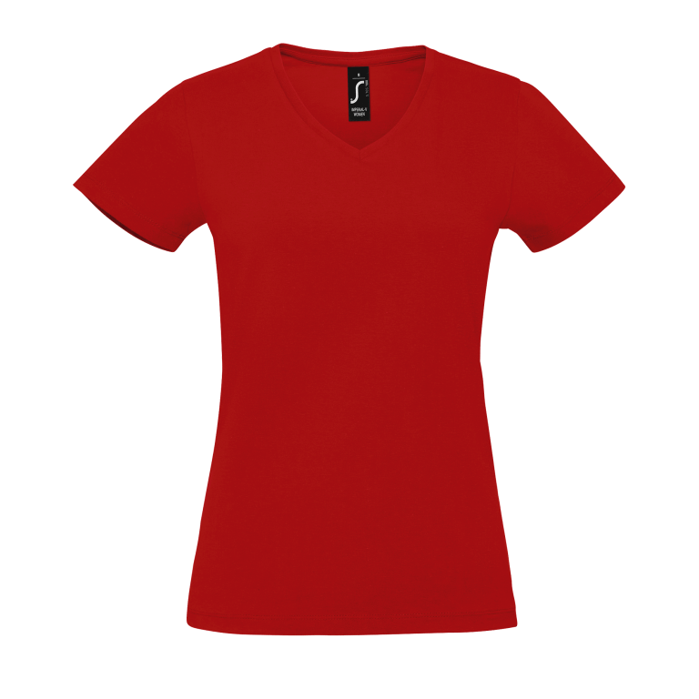 Comprar Camiseta Imperial V Mujer Roja Barata