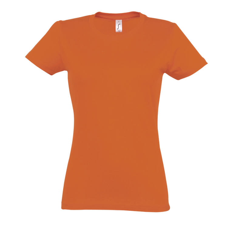Comprar Camiseta Imperial Mujer Naranja Barata