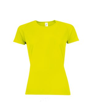 Comprar Camiseta Sporty Mujer Amarillo Barata