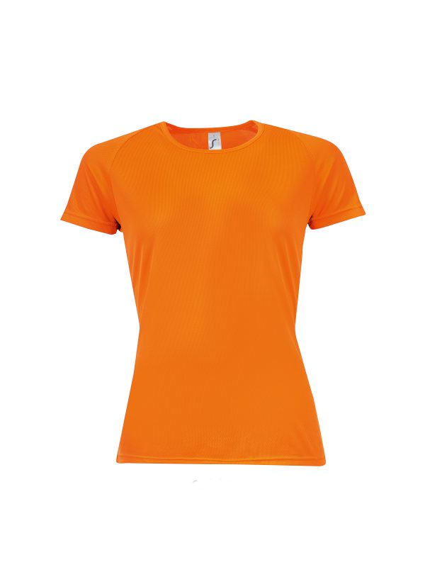 Comprar Camiseta Sporty Mujer Naranja Barata
