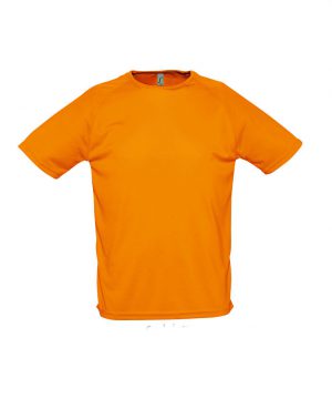 Comprar Camiseta Sporty Naranja Flúor Barata