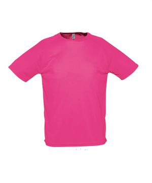 Comprar Camiseta Sporty Rosa Neón Barata