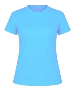 Camiseta técnica Tecnic Plus mujer de Makito en color azul claro