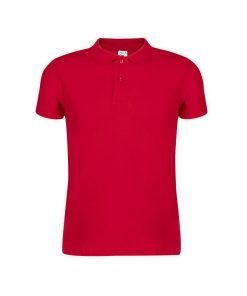 Polo MPS 180 Hombre de Makito en color rojo