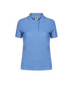 Polo WPS 180 Mujer de Makito en color azul claro